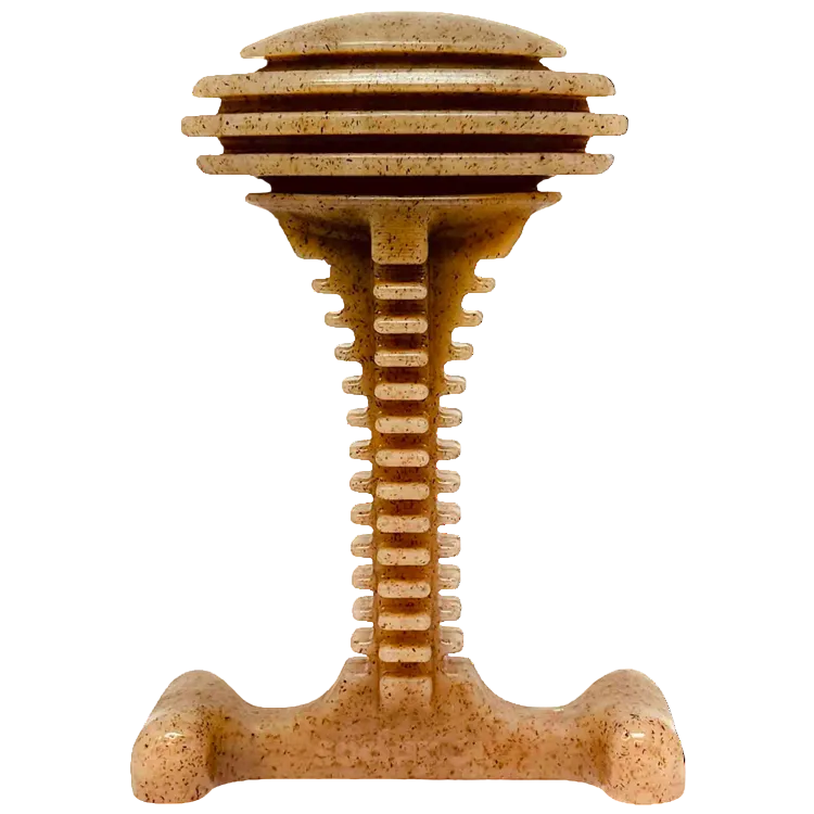 Honey Bone Dental Tower - Indestructible Nylon Dog Chew Toy XL | USA Made